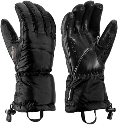 LEKI Damen Glace 3D Handschuhe, Steel Blue, 7.5