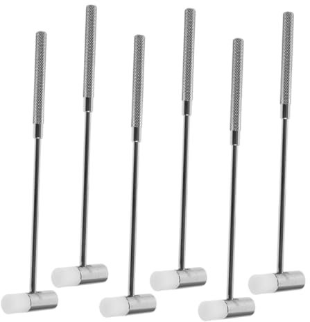 SOIMISS 6 Teiliges Uhrenreparatur Und Tuning Werkzeug Uhrenreparaturhammer Multifunktionshammer Kleiner Hammer Für Damen Tragbarer Hammer Kleiner Hammer Aus Zinklegierung