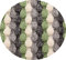 SrS Rugs® Non Slip Kitchen Door Mats & Hallway Runners Washable Rug UK (Grey & Green, 80cm x 150cm)
