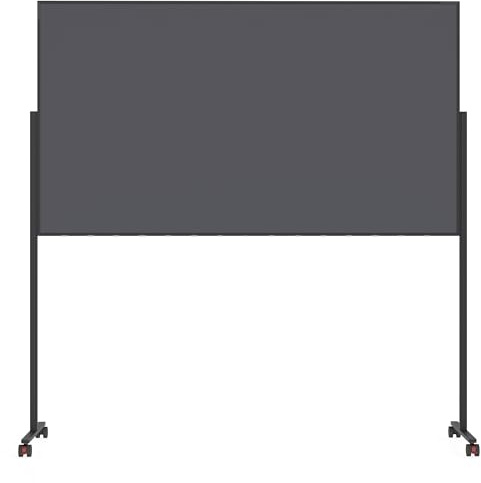 magnetoplan Design-Whiteboard VarioPin, Black Edition | Magnettafel