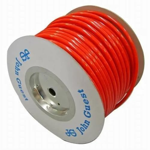 B11-01080 - LLDPE Tube - 12 mm Metric 100 Mtr - 12mm LLDPE Tube - RED