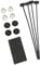 AsrMyjcx Car Fan Mounting Kit Electric Radiator Fan Tie Strap Installation Kit