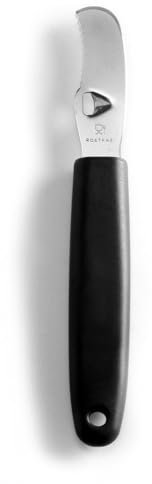 HENDI Zitrusschäler, Zitronenreibe, Zitronenmesser, Geschirrspülmaschinengeeignet, 180mm, Edelstahl/Polypropylen