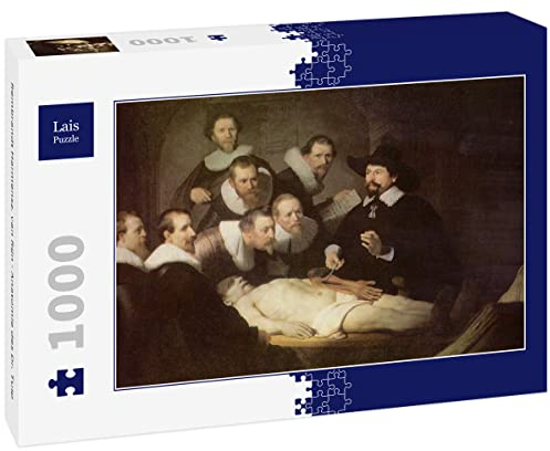 Lais Puzzle Rembrandt Harmensz. Van Rijn - Anatomie des Dr. Tulp 1000 Teile