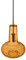 LEDVANCE Vintage Edition 1906, Deckenleuchte mit E27 Sockel, Oranges Glas, Ohne Leuchtmittel, Carved Pendant Pear
