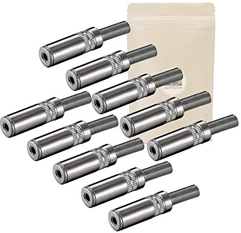 Adaptout X10 Jack 3.5mm Femelle a Souder Prise MiniJack Stereo Fiche Mini Jack Connecteur Soudure Marque FRANÇAISE