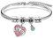 Coagurmes Sisters Rhinestones Bracelets for Women Girl Big Sister Sister Birthday Gifts Jewellery (big sis)