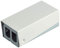 METZ CONNECT Modul AP-Gehäuse reinweiß 2 Port