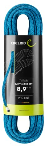 EDELRID Swift 48 Pro Dry Seil 8,9mm x 50m blau