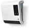 Ex-Pro Bathroom Fan Heater, 2kW, Wall Mounted, with LED Display, 2 Heat Power Settings, 7 Day Timer and Remote Control, White