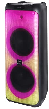 Trevi XFEST XF 4100 PRO Verstärkter Lautsprecher, 300 W, Bluetooth, USB, AUX-IN, TWS, Flammeneffekt Fire Flame Discolight