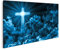 islandburner Bild auf Leinwand Kreuz in Wolke christliche Religion Jesus Christus Kirche Bilder Wandbilder Poster