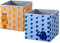 LIFENEY meets Die Maus 2x Aufbewahrungsbox mit Streuprint – Boxen im 2er Set mit der kultigen Maus und dem beliebten Elefanten – 30 x 30 x 30 cm passend für klassische Würfelregale