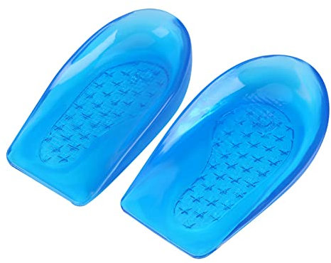 O X Bein-Einlegesohlen, Silikon-Gel-Fuß-Orthesen, Fußgewölbe-Stützschuhe, Einlagepolster, Fersenkappe, Schuheinlagen, Haltungskorrektur, Fersenkappen für Plantarfasziitis(S34-40)