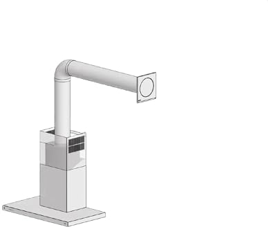 Berbel 1090057 Abluft-Set ECO I Rund 150 bT