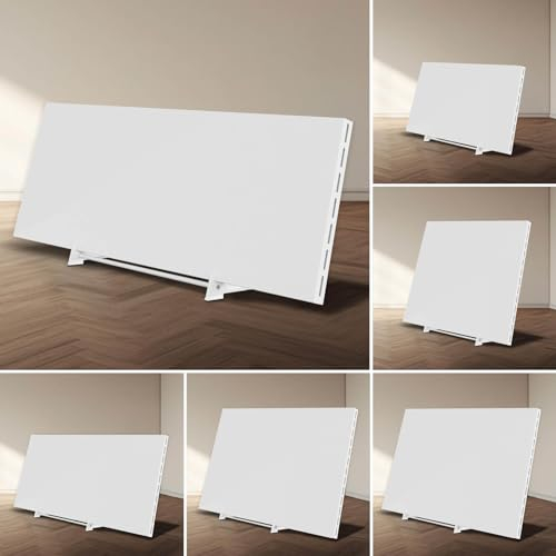 BRAST® Infrarotheizung Hybrid mit Thermostat | 300-1100 Watt | hoher Wirkungsgrad | ultraflache Bauweise | Überhitzungsschutz | inkl. Wandhalterung + Standfüße | Easyline ISP-HB 550