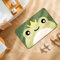 FurryGood Frosch-Badematte, weicher Badezimmerteppich, saugfähig, rutschfest, maschinenwaschbar, schnell trocknend, ideal als Raumdekoration, 40 x 60 cm, königlicher Frosch