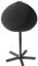 Round Wetterfest Grillabdeckung für George Foreman, 420D BBQ Grill Abdeckhaube Ø50cm, Schutzhülle Haube für George Foreman Standgrill, Severin PG 8541 Standgrill