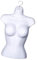 Perfeclan Hängende Schaufensterpuppe, Körper-Torso, Damen-Schneiderpuppe, Modenschauen, Kleidung, weiblicher geformter, formschöner Torso, Weiß
