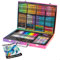 ColorBaby 47919 CRA-Z-Art Pack Material Escolar, Maleta Pinturas para niños, Incluye crayones, Rotuladores, Lápices de Colores, Acuarelas, Pinceles, Porta lápices, Estuche Colores Grande, +4 años