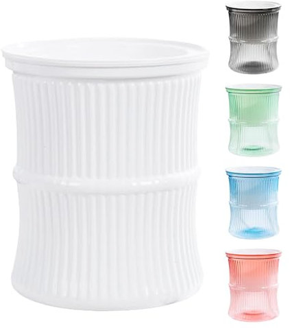 Dreuhuing Maceta con riego automático,Macetas con riego automático para plantas | Pequeños recipientes de depósito de agua para plantas en macetas,Macetas de bonsái con riego automático para