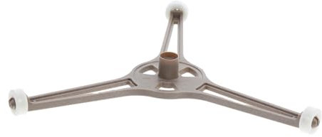 HOMOBABE Soporte Giratorio Para Microondas Ruedas Triángulo 16 Mm Plástico Resistente Distribución Uniforme Del Calor Uso Doméstico Repuesto Para Plato Giratorio