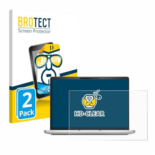 brotect Screen Protector compatible with Dell Pro 13 Plus Laptop (2 Pack) - HD-Clear Protection Film
