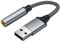 Adaptador USB Jack - Cable de interfaz de audio con tarjeta de sonido externa, separador de auriculares 2 en 1 | Práctico convertidor estéreo USB de 3,5 mm para ordenador portátil, auriculares con