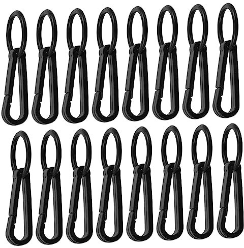 HEMOTON 100stücke Pack Bauhelm-Haken Zum Aufhängen Leichtmontage Zeltzubehör-Haken Arbeits-Haken Für Stirnlampe Und Bauscheinwerfer