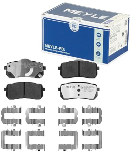 MEYLE 025 245 5915/PD Bremsbelagsatz Bremsbeläge Hinten mit Zubehör Kompatibel mit KIA SORENTO III