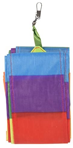 NIZEAMI Super Nylon Lenkdrachen Schwanz Regenbogen Linie Kite Zubehoer