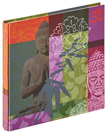walther design Fotoalbum rot 26 x 25 cm Buddha FA-192-R