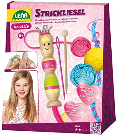 Lena- Textiles Artesanía Set, Multicolor, Mittel (SiMM Spielwaren GmbH 42375)