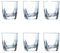 Luminarc Ascot Old Fashion Tumbler Set, 300ml, Set of 6, Transparent in Clear Glass