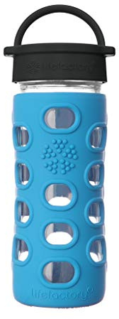 Lifefactory Glass Hydration Bottle Cobalt Blue 350 ml