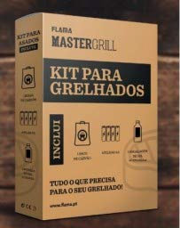 FLAMA Kit Barbacoa 4051FL (Carbon/4 Pilas/Gel)