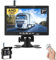 Telecamera Retromarcia Wireless con 7 Pollici Monitor LCD, 12 V-24 V Digitale Assistenza al Parcheggio Impermeabile IP67 Senza Fili Telecamera di Backup Kit Visione Notturna