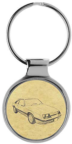 KIESENBERG Schlüsselanhänger Geschenke für Mustang III Modellpflege 1 Fan A-4932