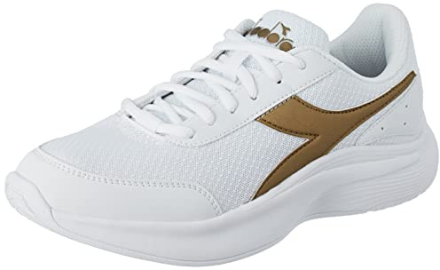 Diadora Damen Eagle 6W Gymnastikschuh, Weißgold, 36.5 EU