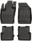 OMAC Gummi Fußmatten kompatibel mit Jeep Renegade 2014-2024 Premium TPE Gummi Schwarz 4X