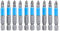 Gasea 10pcs 50mm 1/4 inch Hex Shank Phillips Head Drill Bit Magnetic Cross Head Screwdriver Bits - PH2