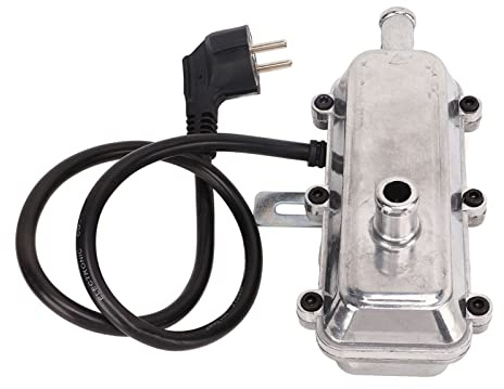 Aramox Auto-Motorvorwärmer, Auto-Motor-Vorwärmer Verhindert Trockenverbrennung, Universelle Luft-Standheizung für Wohnmobil, LKW, Wohnmobil, Boot, EU-Stecker, 250 V (1800W)
