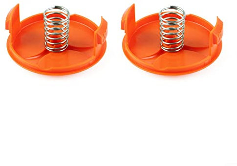 QOXEZY 1/2/5 pezzi tappo bobina per tagliabordi per Black & Decker BESTA525 BESTA528 BESTA530 ST1823, tosaerba ABS sostituzione bobina tappo