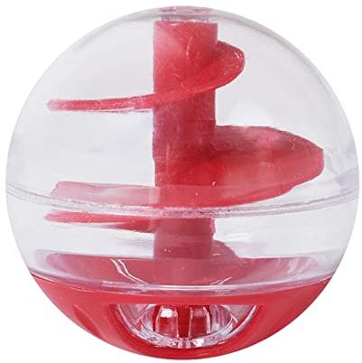 MagiDeal Jouet de Puzzle pour Chat Résistant Aux Morsures de Boules de Friandises pour Chats pour Petites/Grandes Races D'intérieur