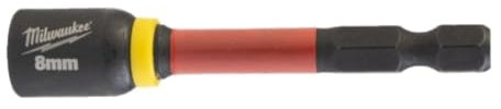 Milwaukee Shockwave 4932492439 Clé à douille hexagonale magnétique 65 8 mm