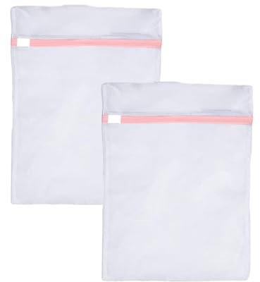 Lot de 2 Filets à Linge pour Machine à Laver, Sacs à Linge, Accessoires de Voyage, Collants, Sous-Vêtements, Chaussettes (50 x 60 cm)
