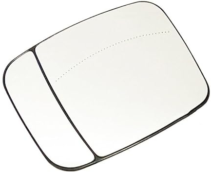 DPBXQ Außenspiegel für Opel/Vauxhall Vivaro B 2014 2015 2016 2017 2018 2019 /Ersatzspiegel Spiegelglas Ersatz mit Heizfunktion mit Rückwand,L