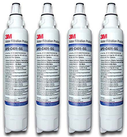 3M AP2-C401-SG Cartuccia filtro acqua con inibitore di scala | Compatibile con caldaie Lincat serie F, Lincat Filterflow | 1 micron | 47-915403, 569594 (4)