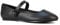 Women's Flat Dolly Shoes Ladies Closed Toe Mary Jane Slip On Black Synthetic Leather Ballet Smart Work Girl School Shoes Pumps Size 8