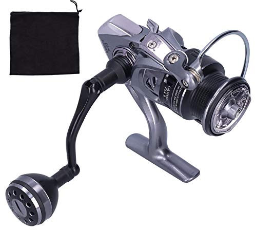 Mulinello da pesca Uplory, 13+1 cuscinetti, rapporto di trasmissione 5.2: 1, moo disponibile (GK1000S/2000/3000) Coppa in filo metallico + corpo in nylon per la pesca in acqua (GK1000S)